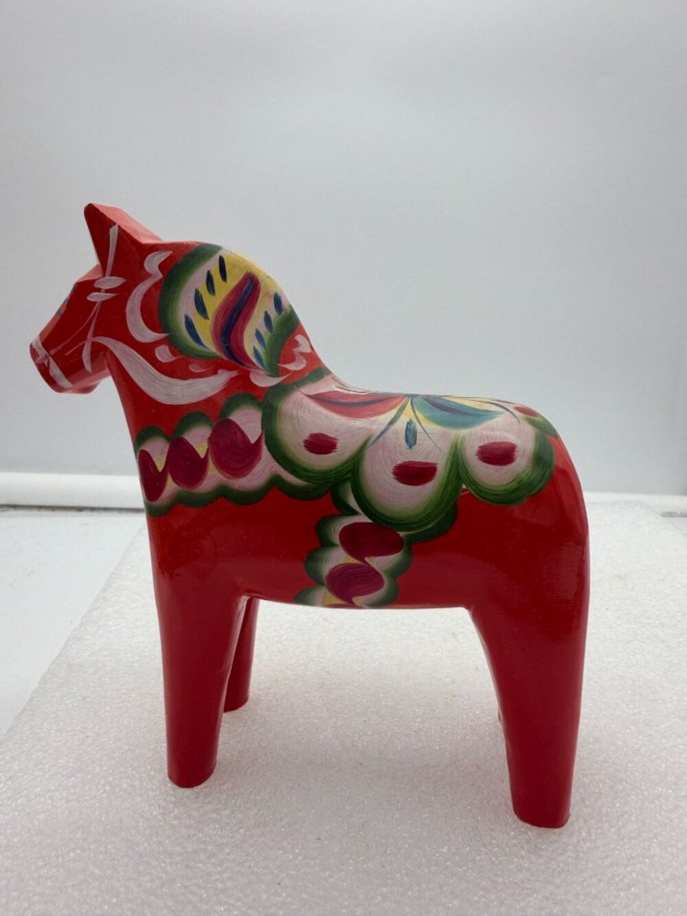 Vintage Nils Olsson Hemslojd Sweden Dala Horse Folk Art